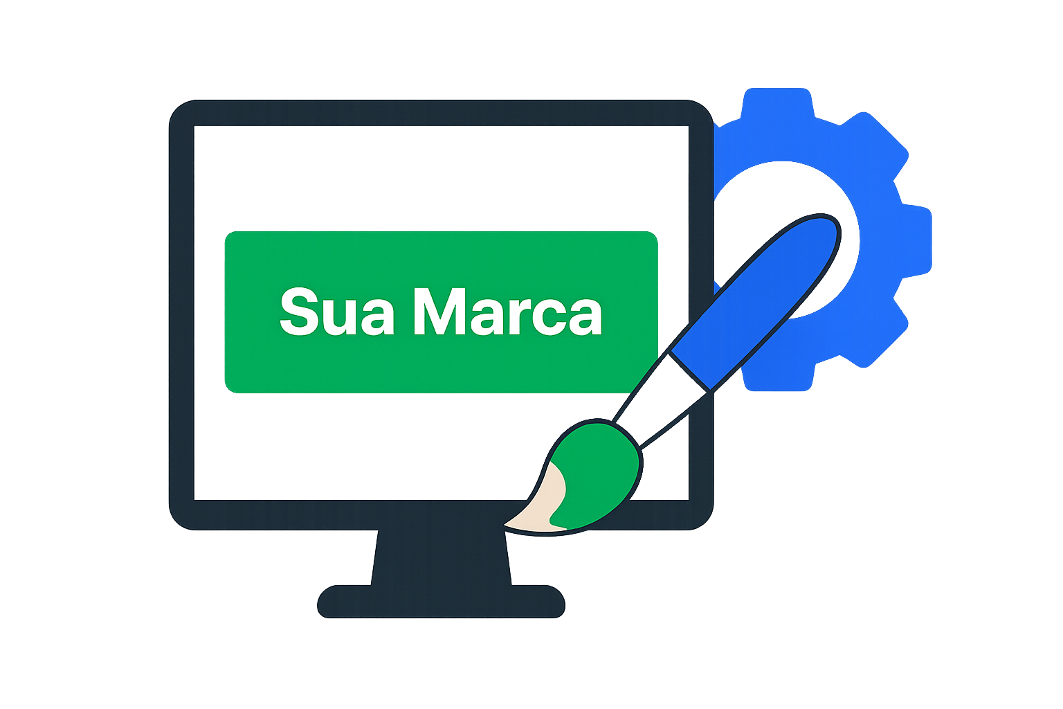 Ambiente de aprendizagem com a cara da sua marca